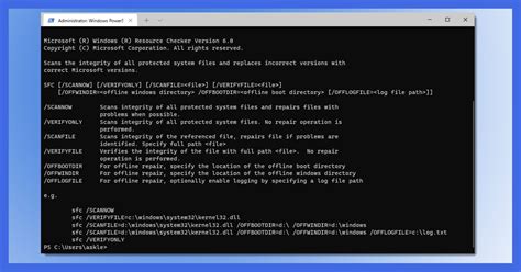 windows command test hard drive sfc|sfc corruption checker.